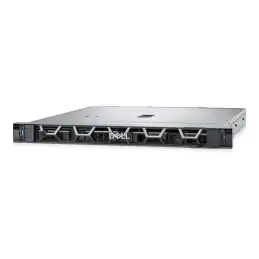 Dell PowerEdge R250 - Serveur - Montable sur rack - 1U - 1 voie - 1 x Xeon E-2314 - 2.8 GHz - RAM 16 Go - SAS... (VCG3C)_1