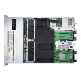 Dell PowerEdge R750xs - Serveur - Montable sur rack - 2U - 2 voies - 1 x Xeon Silver 4314 - 2.4 GHz - RAM 32 ... (R30H2)_4