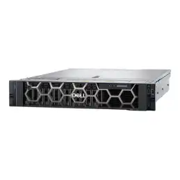 Dell PowerEdge R550 - Serveur - Montable sur rack - 2U - 2 voies - 1 x Xeon Silver 4310 - 2.1 GHz - RAM 16 Go... (XF0P3)_1