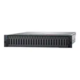 Dell PowerEdge R740 - Serveur - Montable sur rack - 2U - 2 voies - 1 x Xeon Silver 4110 - 2.1 GHz - RAM 16 Go... (4CVV6)_1
