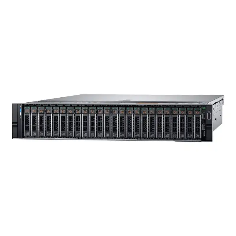 Dell PowerEdge R740 - Serveur - Montable sur rack - 2U - 2 voies - 1 x Xeon Silver 4110 - 2.1 GHz - RAM 16 Go... (4CVV6)_1