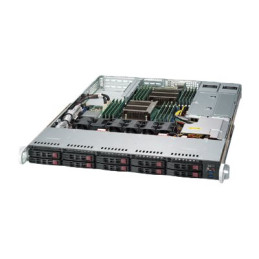 Serveur - Montable sur rack 1U - 2 voies - pas de processeur - RAM 0 Go - SATA - hot-swap 2.5"... (SYS-1028R-WTNRT)_1