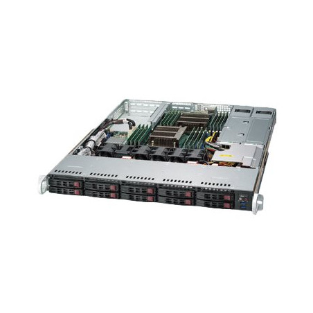 Serveur - Montable sur rack 1U - 2 voies - pas de processeur - RAM 0 Go - SATA - hot-swap 2.5"... (SYS-1028R-WTNRT)_1