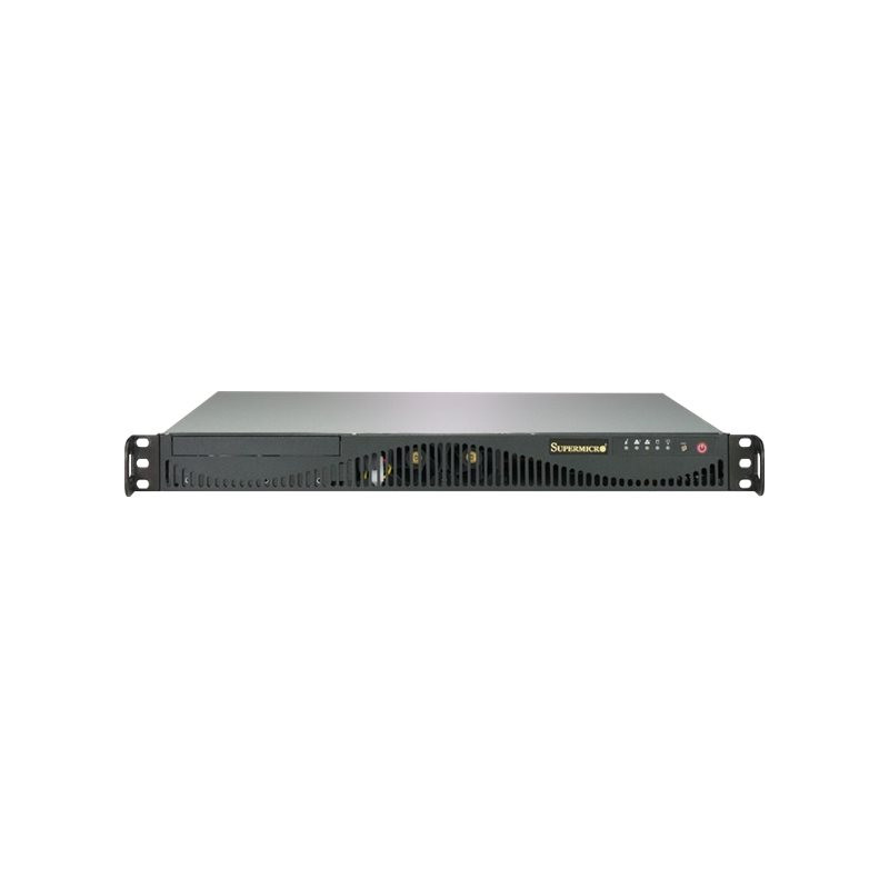 Serveur - Montable sur rack 1U - 1 voie - pas de processeur - RAM 0 Go - aucun disque dur - AST2... (SYS-5019C-M4L)_1