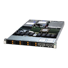 Serveur - Montable sur rack 1U - 1 voie - 1 x EPYC 9454P - jusqu'à 3.65 GHz - RAM 384 Go - SA... (AS-1115HS-TNR-G1)_1