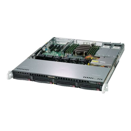 Serveur - Montable sur rack 1U - 1 voie - pas de processeur - RAM 0 Go - SATA - hot-swap 3.5" bai... (AS-1013S-MTR)_1