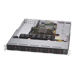 Serveur - Montable sur rack 1U - 1 voie - pas de processeur - RAM 0 Go - SATA - hot-swap 2.5" ba... (AS-1114S-WTRT)_2